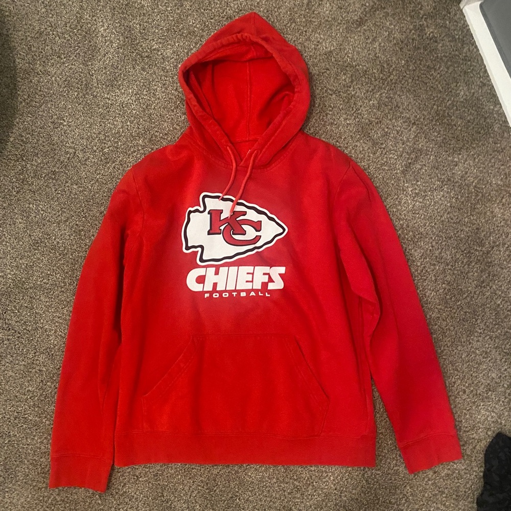 KC Chiefs hoodie size medium